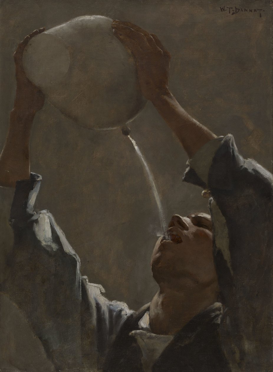 Studium dla „Przemytnika Aragońskiego”, 1881 r. autorstwa William Turner Dannat
