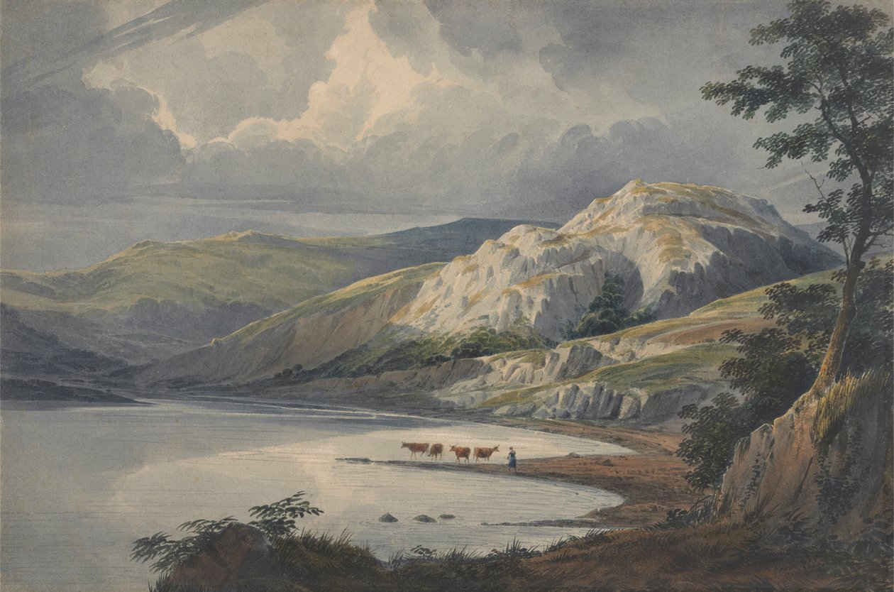 Górskie Jezioro autorstwa William Turner of Oxford