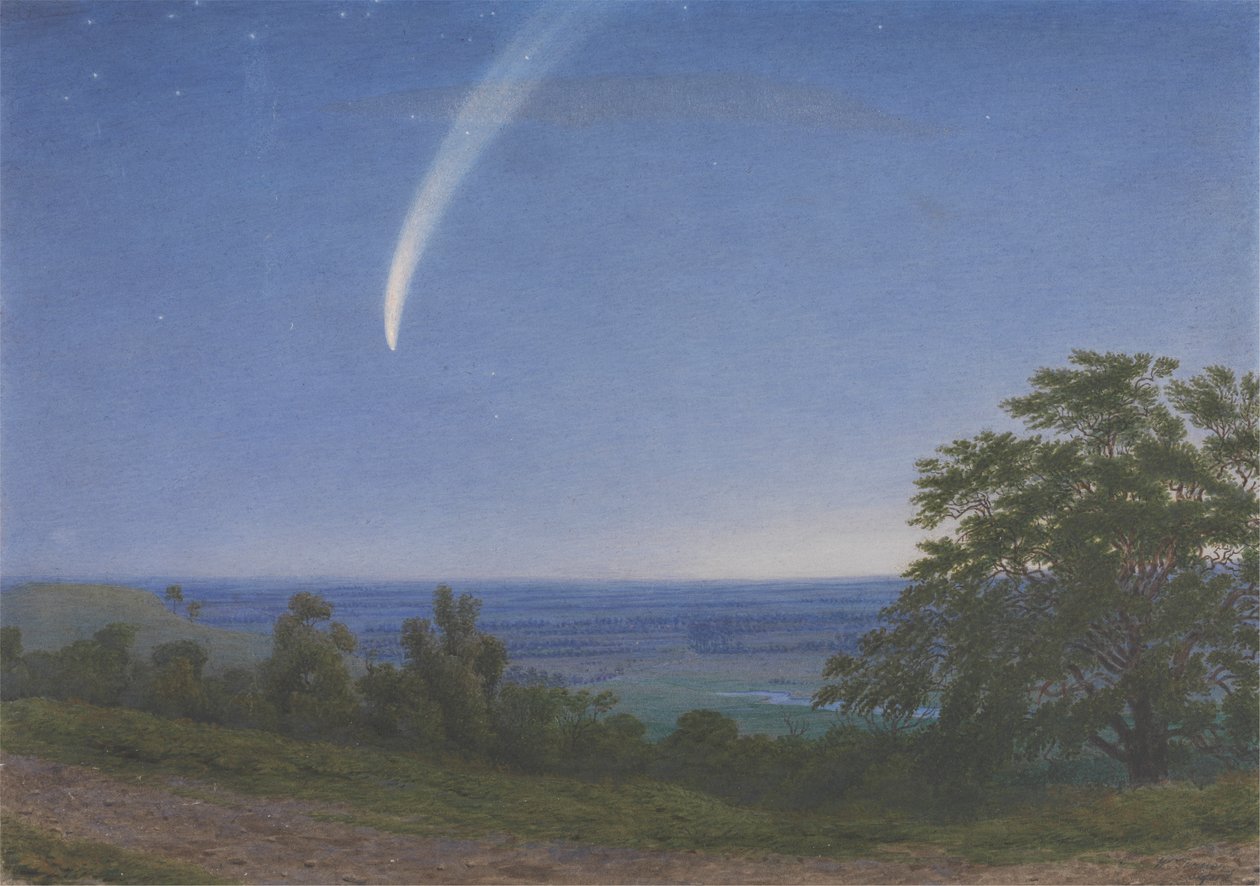 Kometa Donatiego autorstwa William Turner of Oxford