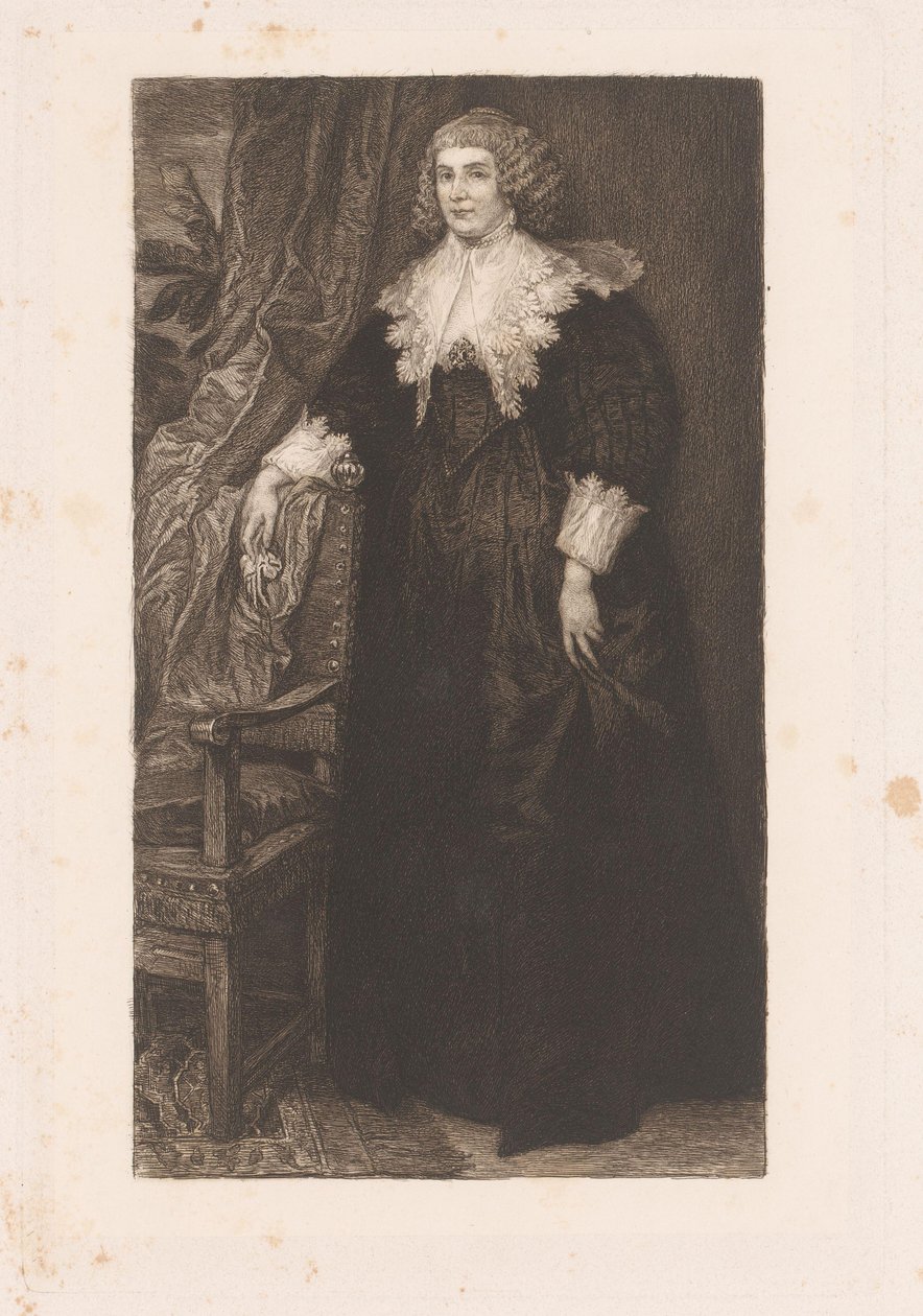 Portret Anny van Craesbecke autorstwa William Unger