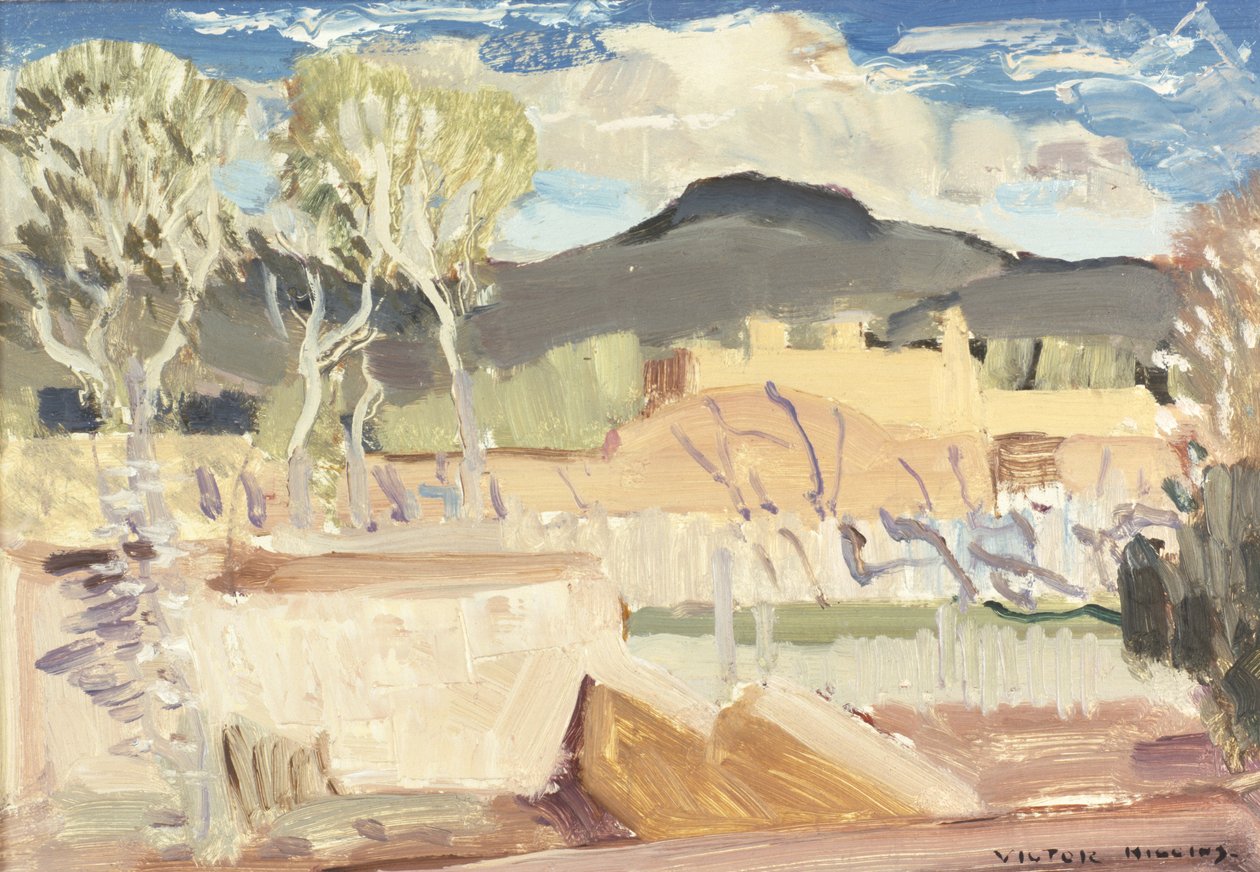 Taos (olej na pokładzie) autorstwa William Victor Higgins