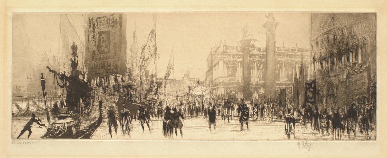 Weneckie święto autorstwa William Walcot