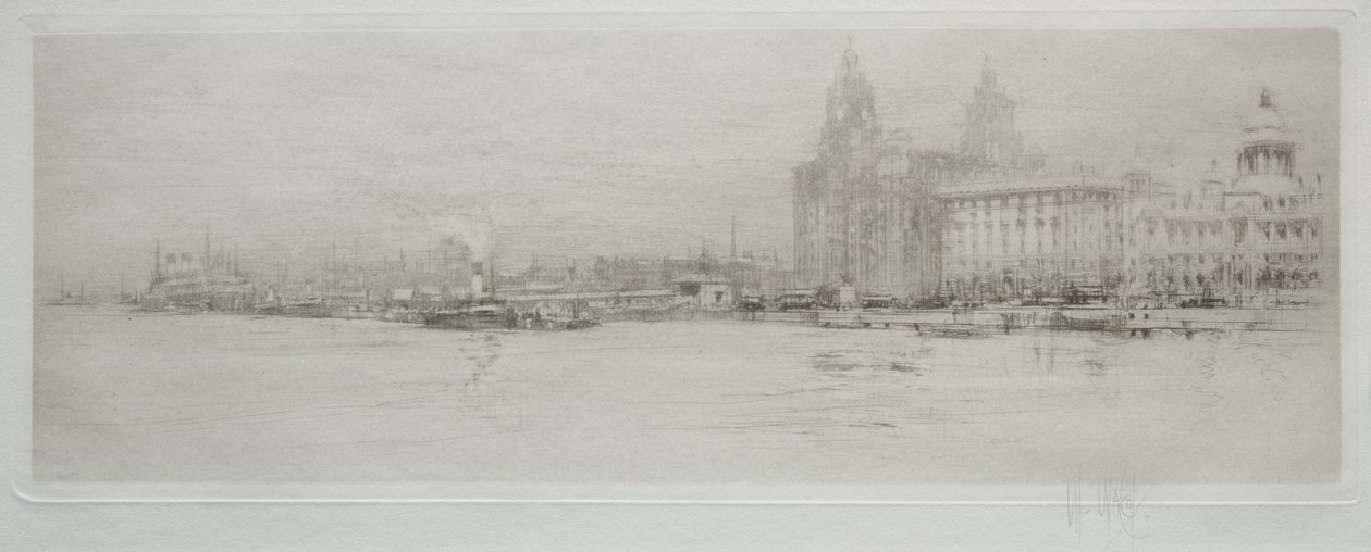 Tętnice Wielkiej Brytanii: Mersey autorstwa William Walcot