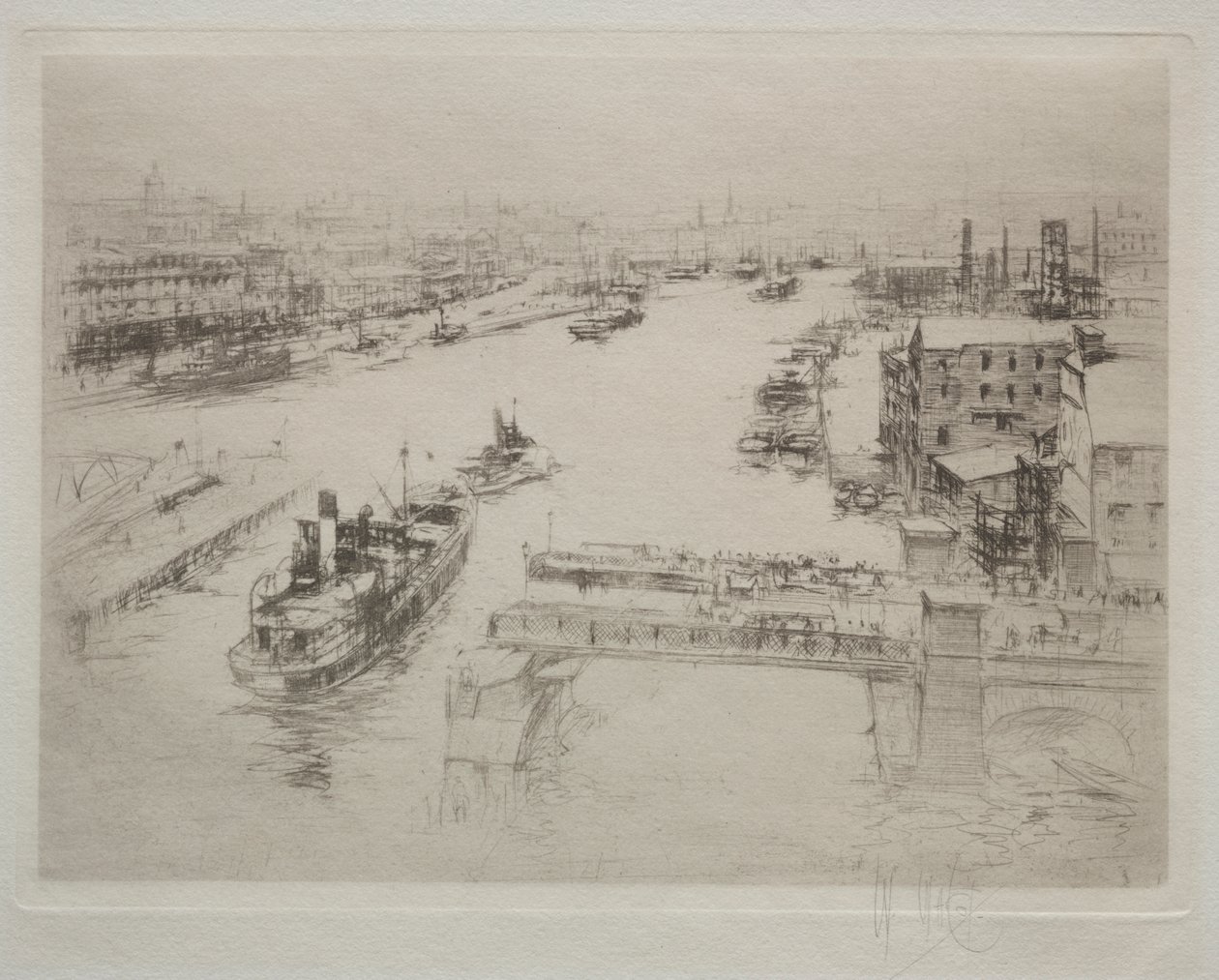 Arterie Wielkiej Brytanii: Tyne autorstwa William Walcot