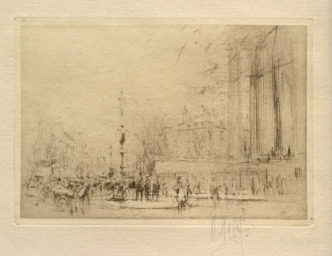 La Madeleine, Paryż autorstwa William Walcot