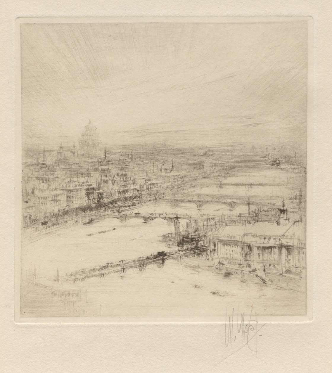 Londyn autorstwa William Walcot