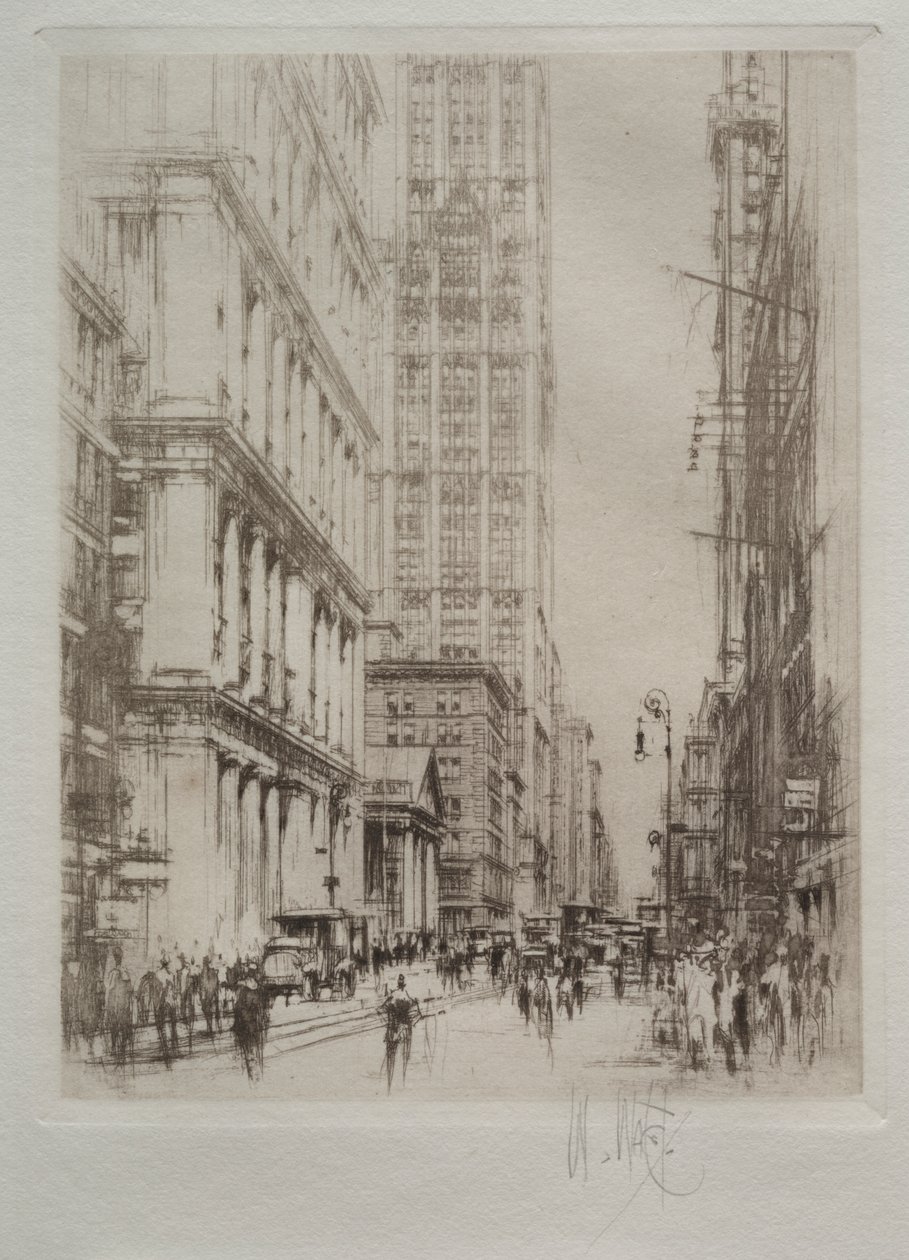 Dolny Broadway autorstwa William Walcot