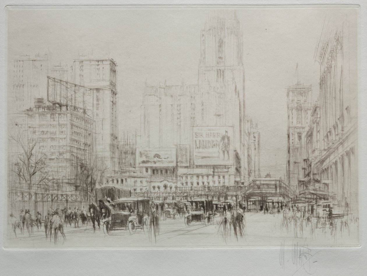 Nowy Jork: 42nd Street autorstwa William Walcot