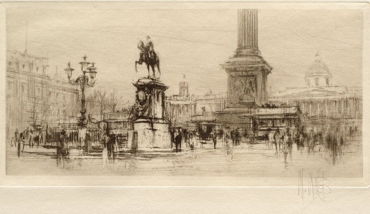 Trafalgar Square autorstwa William Walcot