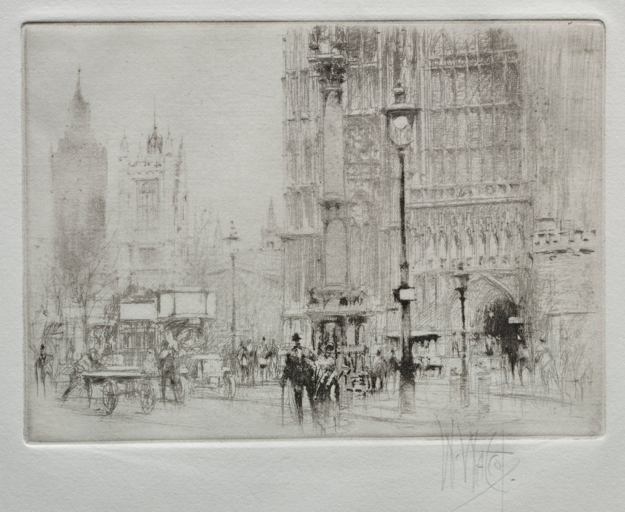 opactwo Westminsterskie autorstwa William Walcot