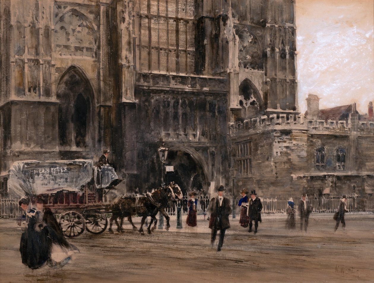 Opactwo Westminsterskie autorstwa William Walcot