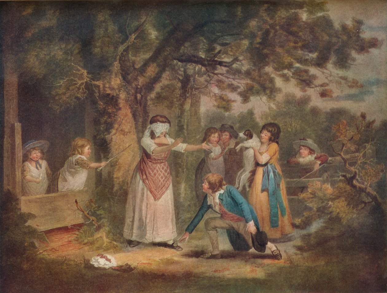 Buff dla ślepców, 1788, 1917 autorstwa William Ward