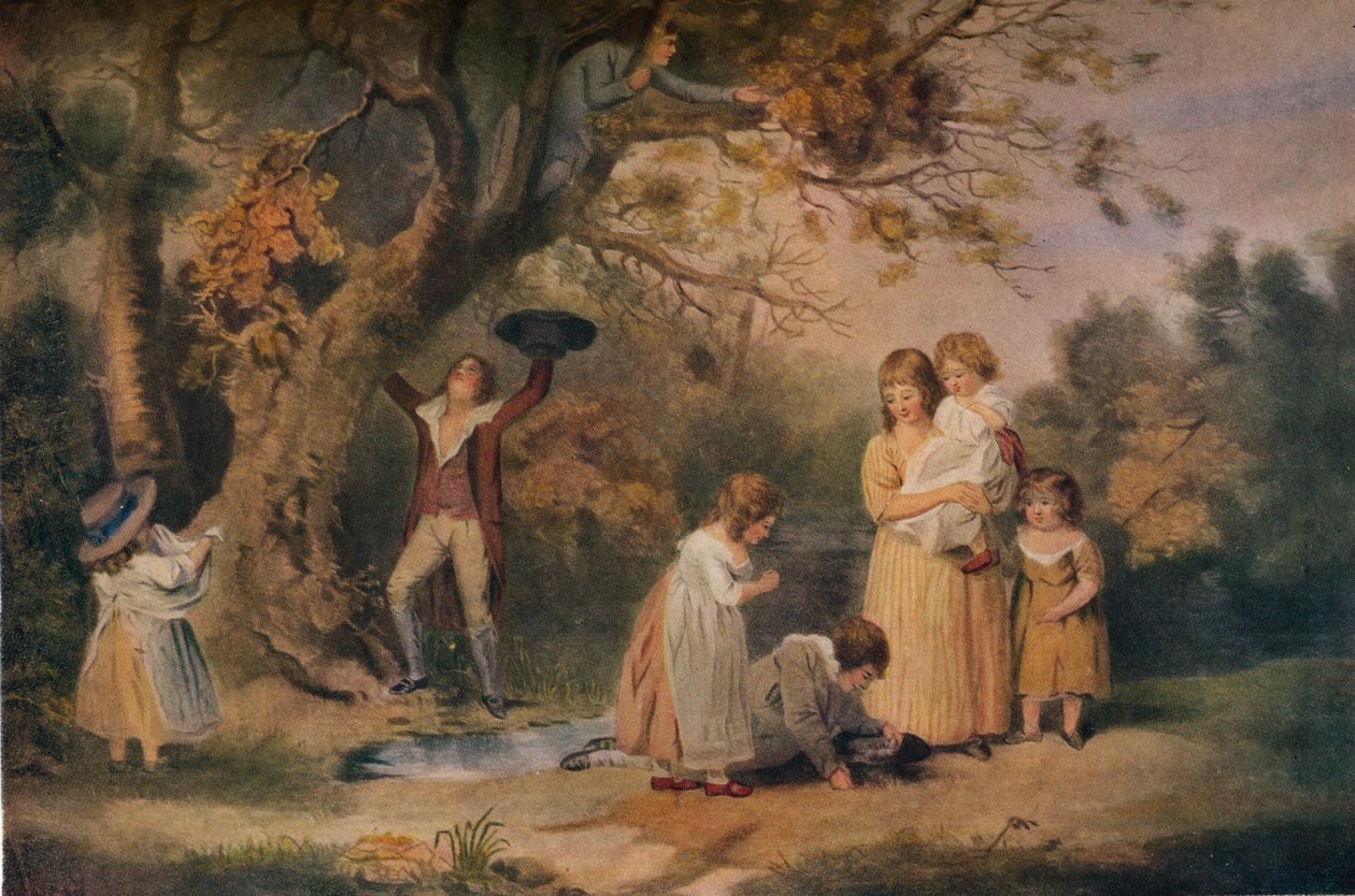 Gniazdowania ptaków dla dzieci, 1789 autorstwa William Ward