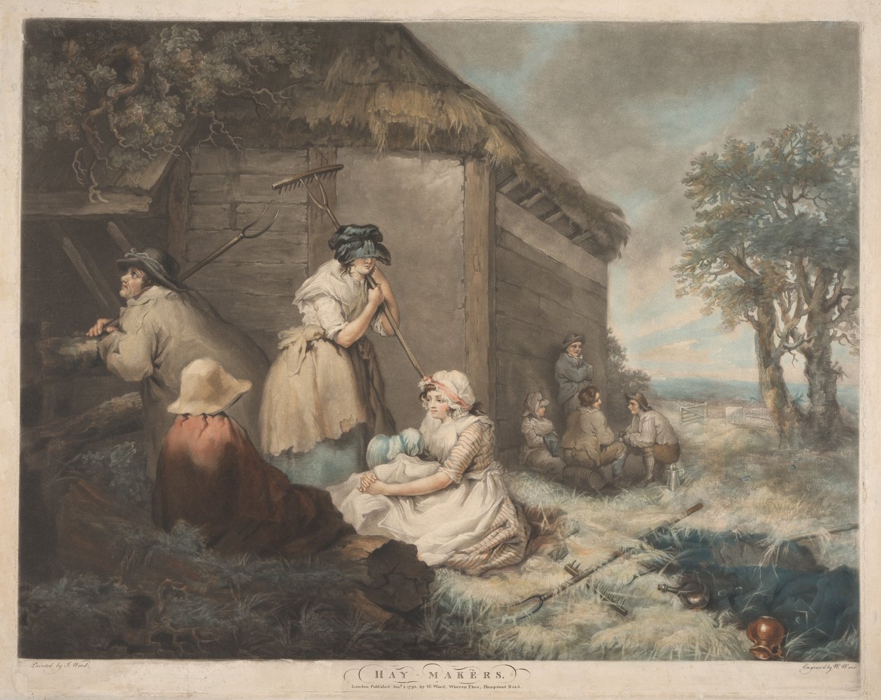 Producenci siana autorstwa William Ward