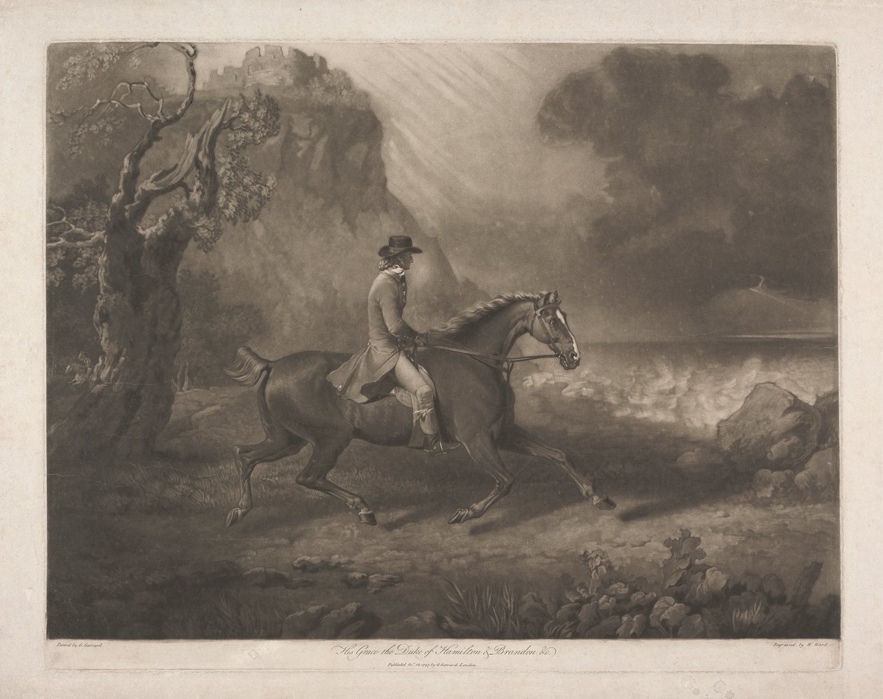 Jego Miłość Książę Hamilton i Brandon itp. autorstwa William Ward