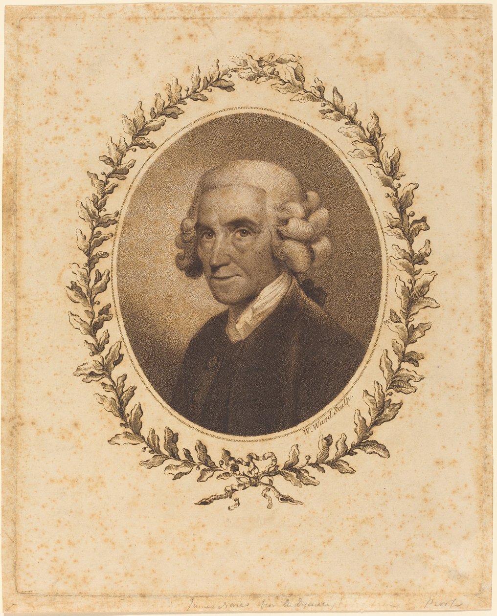 James Nares autorstwa William Ward