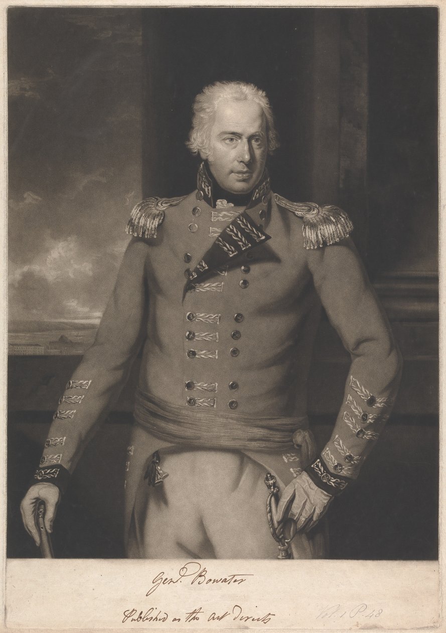 Generał porucznik Bowater autorstwa William Ward