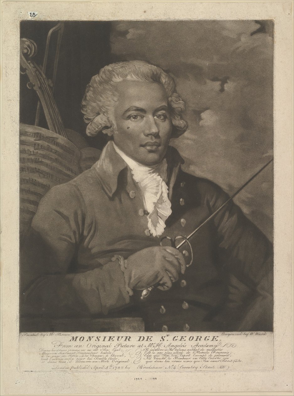 Sir of St. George, 4 kwietnia 1788. autorstwa William Ward