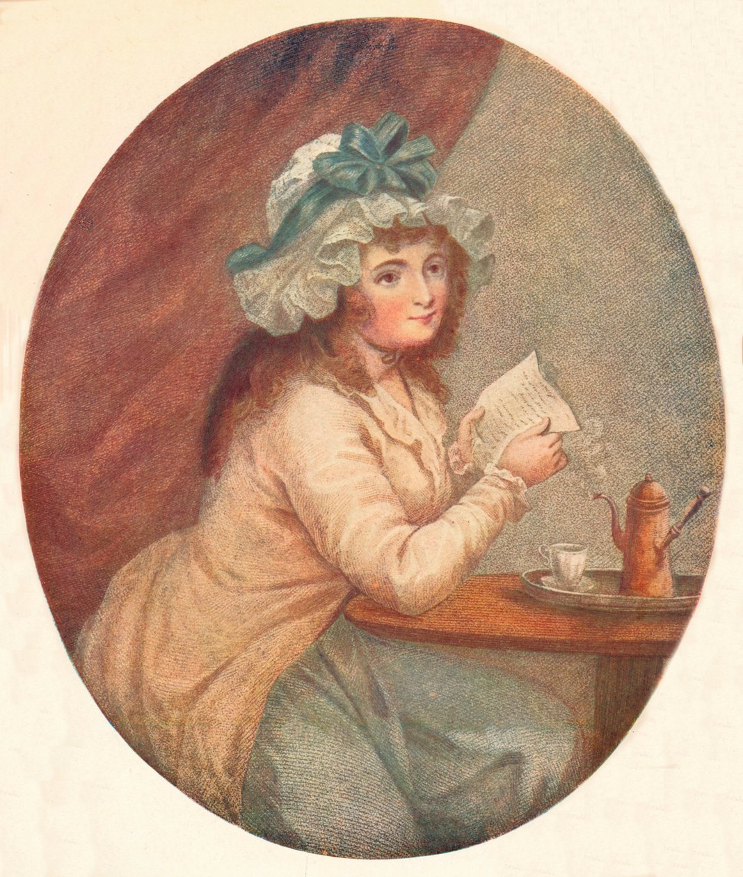 Poranek, czyli myśli o wieczornej zabawie, ok. 1801 autorstwa William Ward