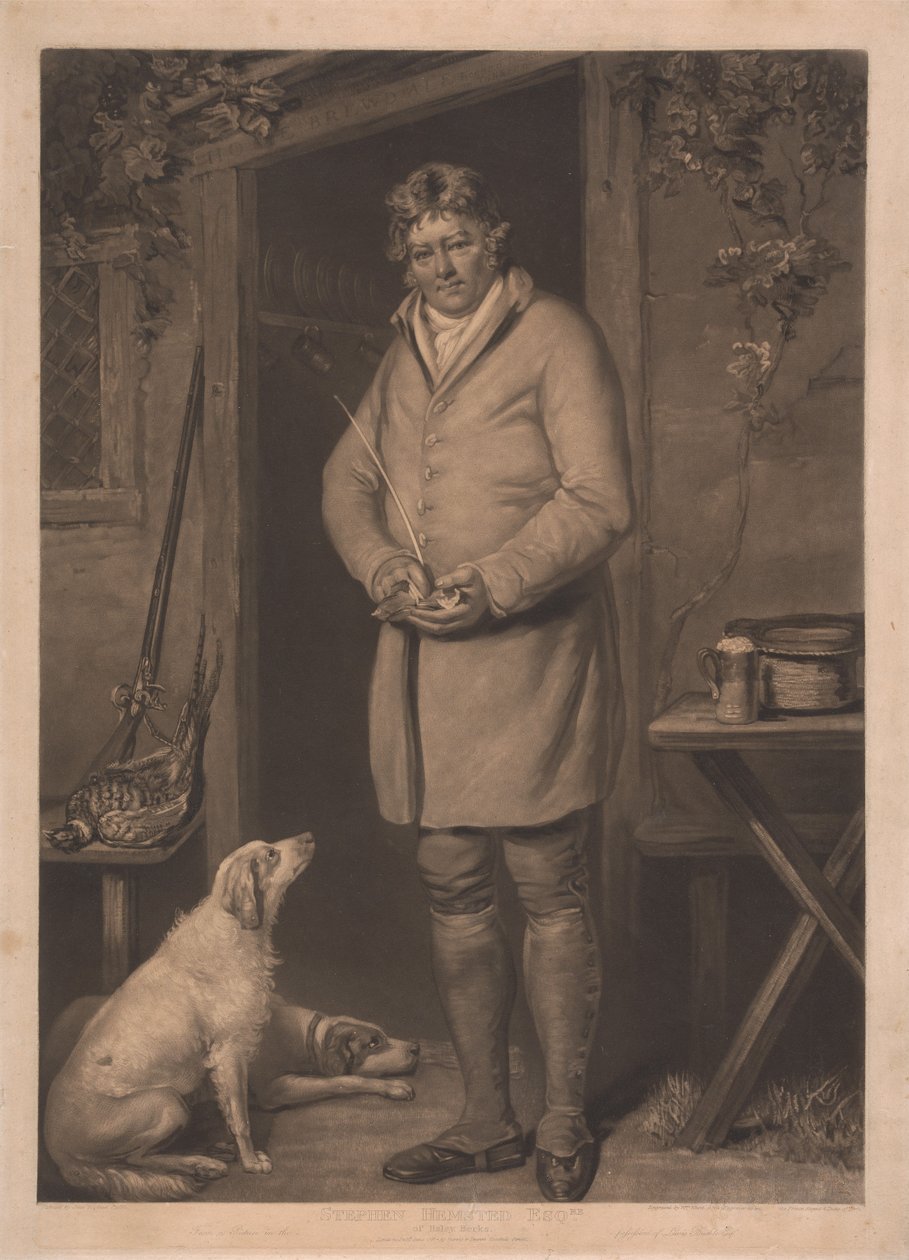 Stephen Hemsted, Esq., z Ilsley w Berks autorstwa William Ward