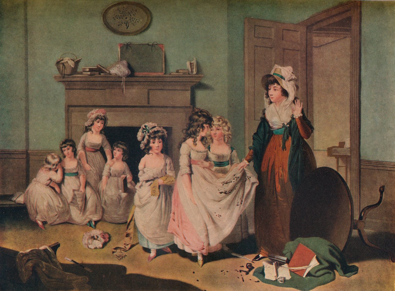 Pajacyki, c1786-1826, 1919 autorstwa William Ward