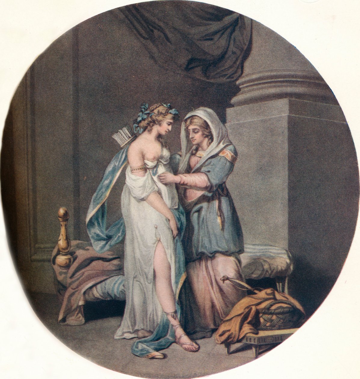 Małżeństwo samnitów, c1799 autorstwa William Ward
