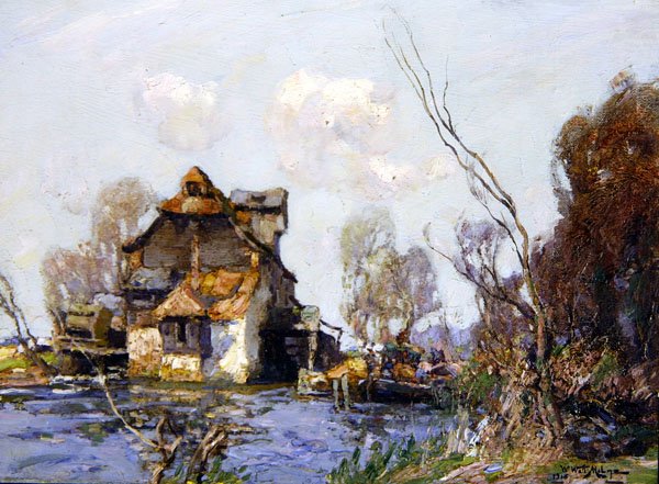 Stary Młyn na Ouse autorstwa William Watt Milne