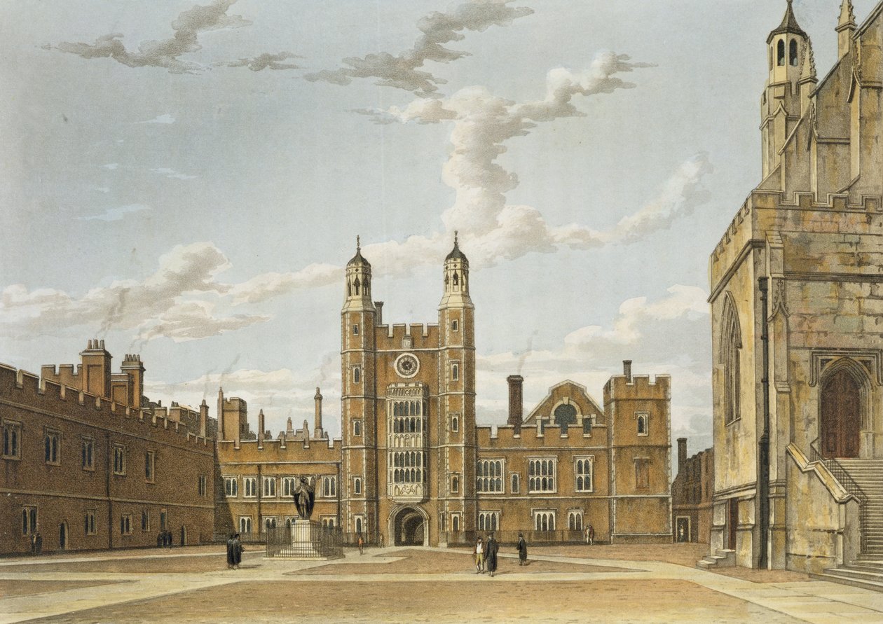 Eton College Great Court, z 