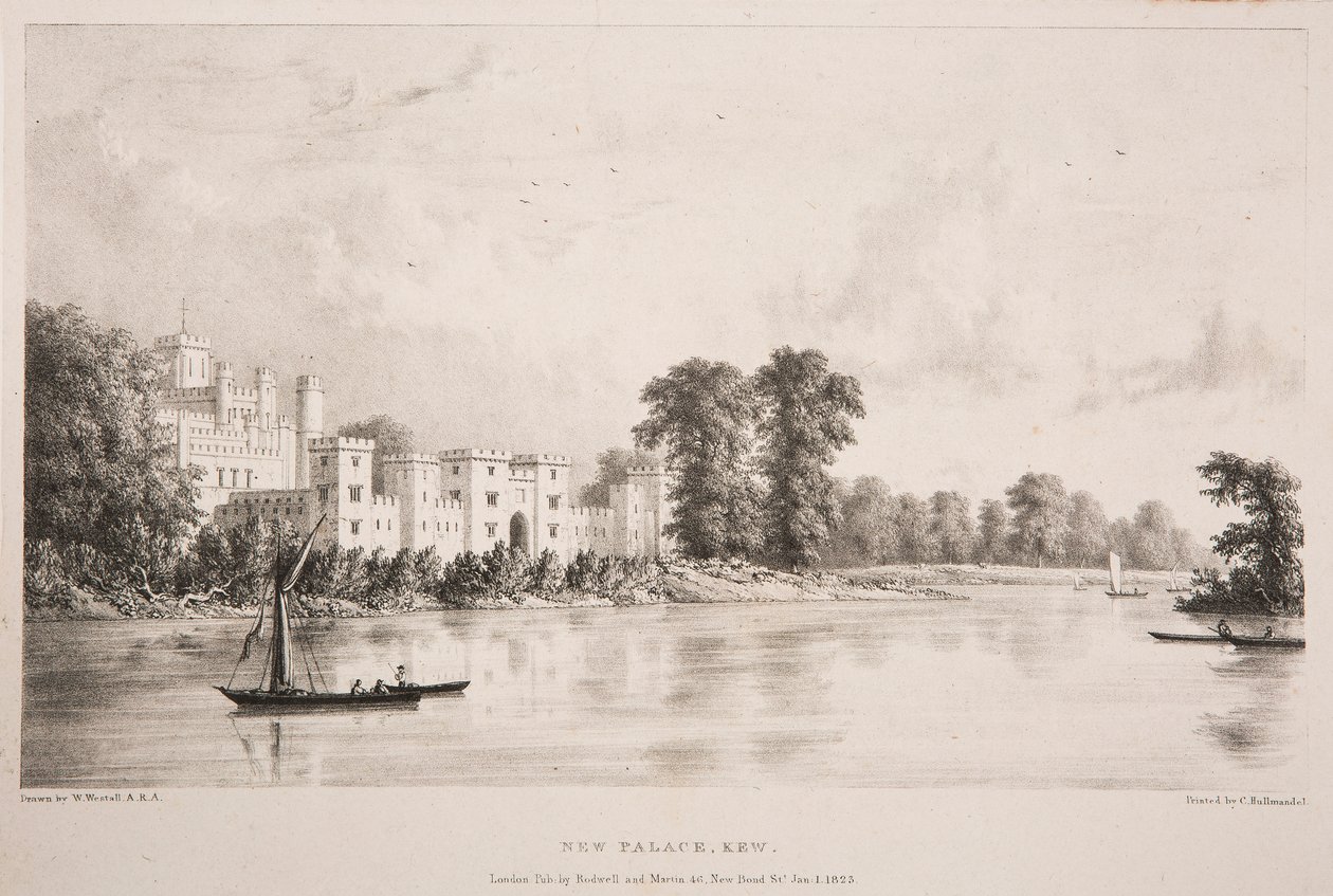 Nowy Pałac, Kew autorstwa William Westall