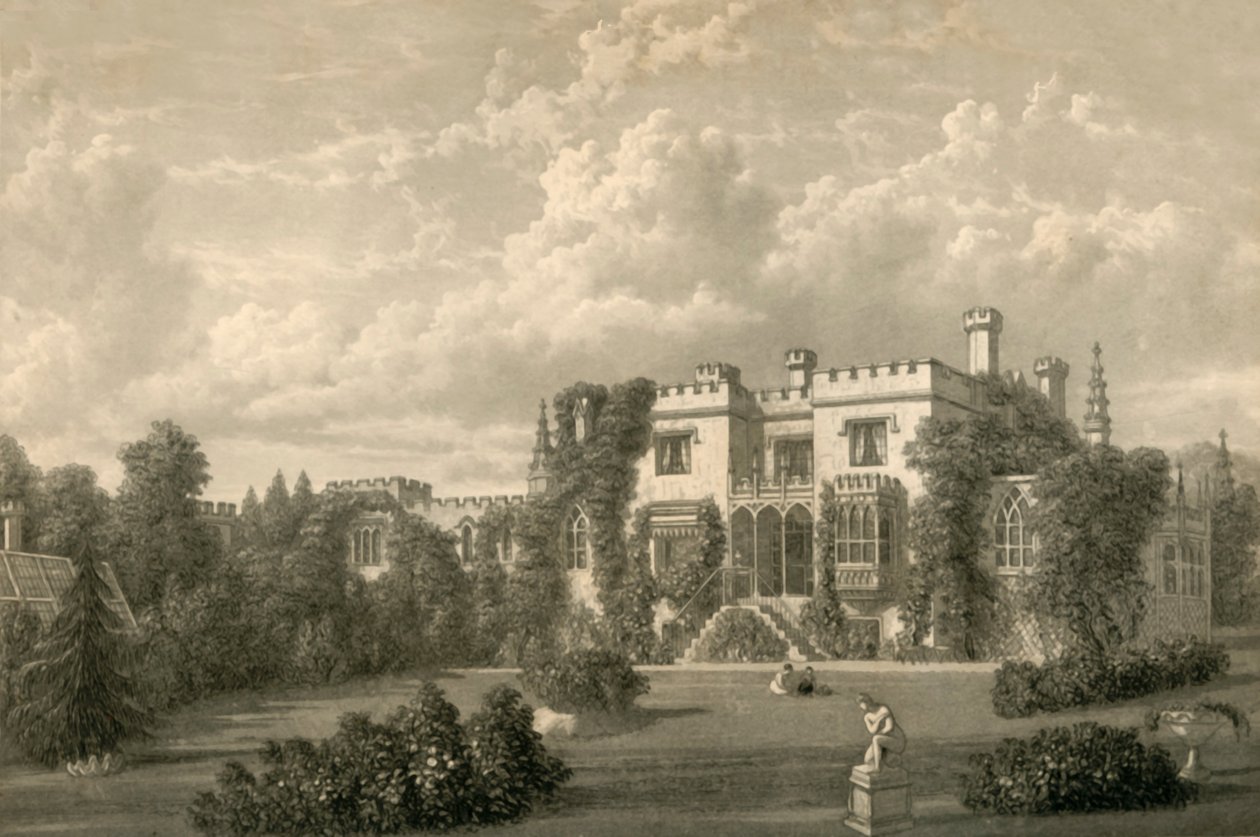 Saxonbury Lodge, 1835. autorstwa William Westall