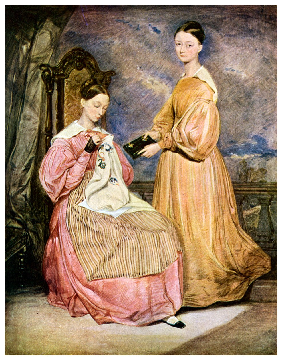 Florence Nightingale, brytyjska pielęgniarka i reformatorka szpitala, ok. 1836 1956 r autorstwa William White