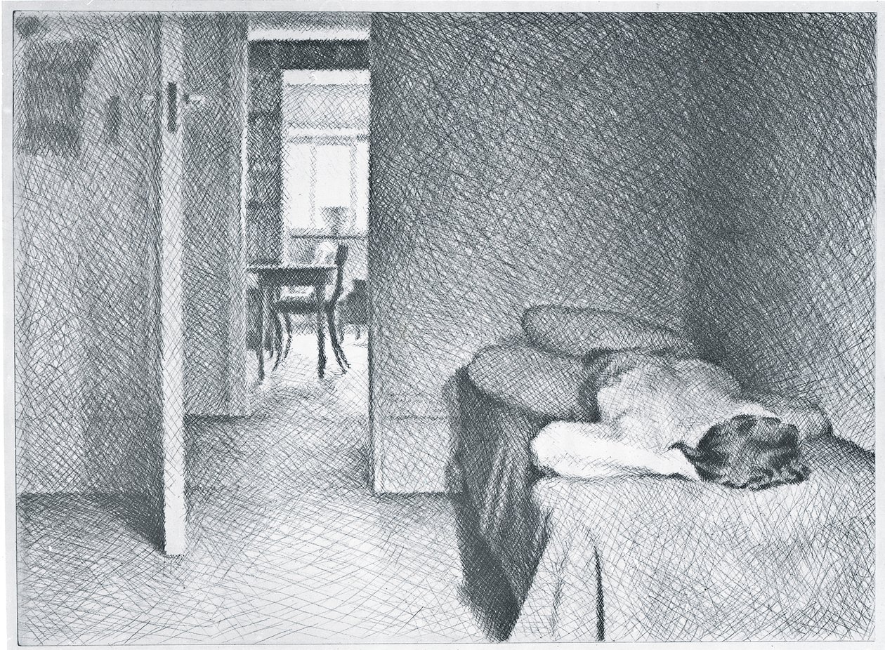 Wnętrze z Nude autorstwa William Wilkins