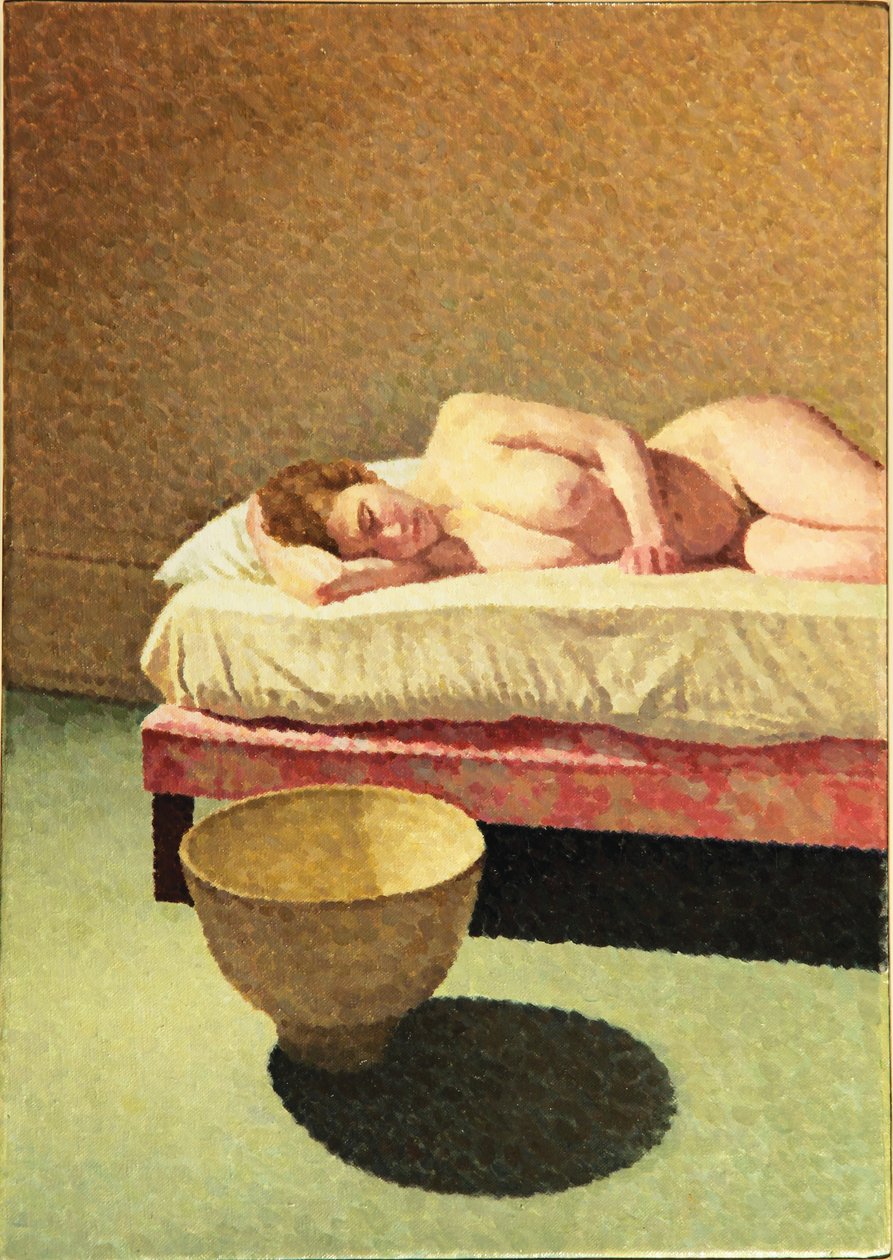 Akt z miską autorstwa William Wilkins