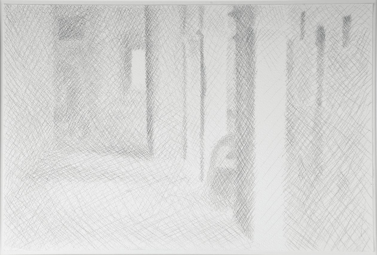 Sotoportego Salviati, Wenecja, 2009 (Ołówek na papierze) autorstwa William Wilkins
