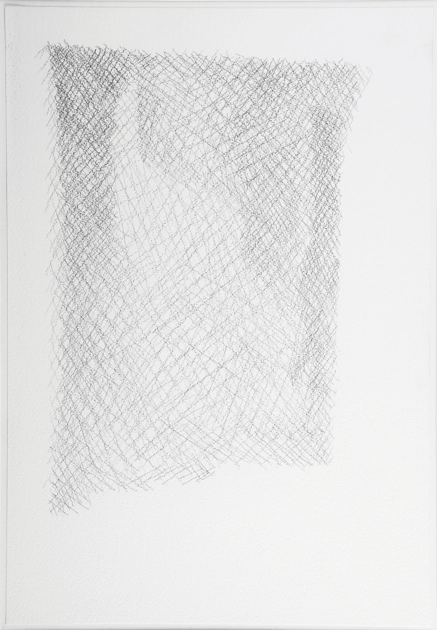Sotoportego z figurą, Wenecja, 2008 (ołówek na papierze) autorstwa William Wilkins
