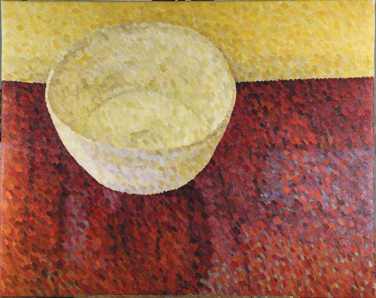 Martwa natura, Lucie Rie Bowl, 2013 (olej na płótnie) autorstwa William Wilkins