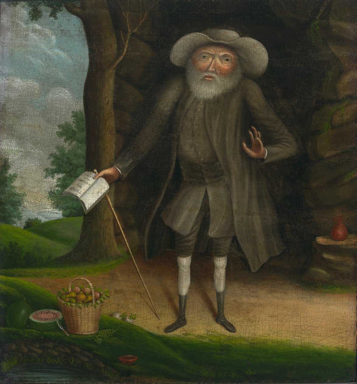 Benjamin Lay, c. 1750-1758. autorstwa William Williams