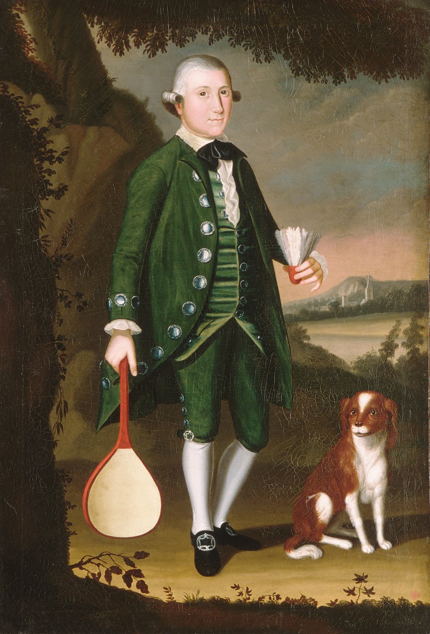 Portret chłopca, prawdopodobnie z rodziny Crossfieldów, ca. 1770-75. autorstwa William Williams