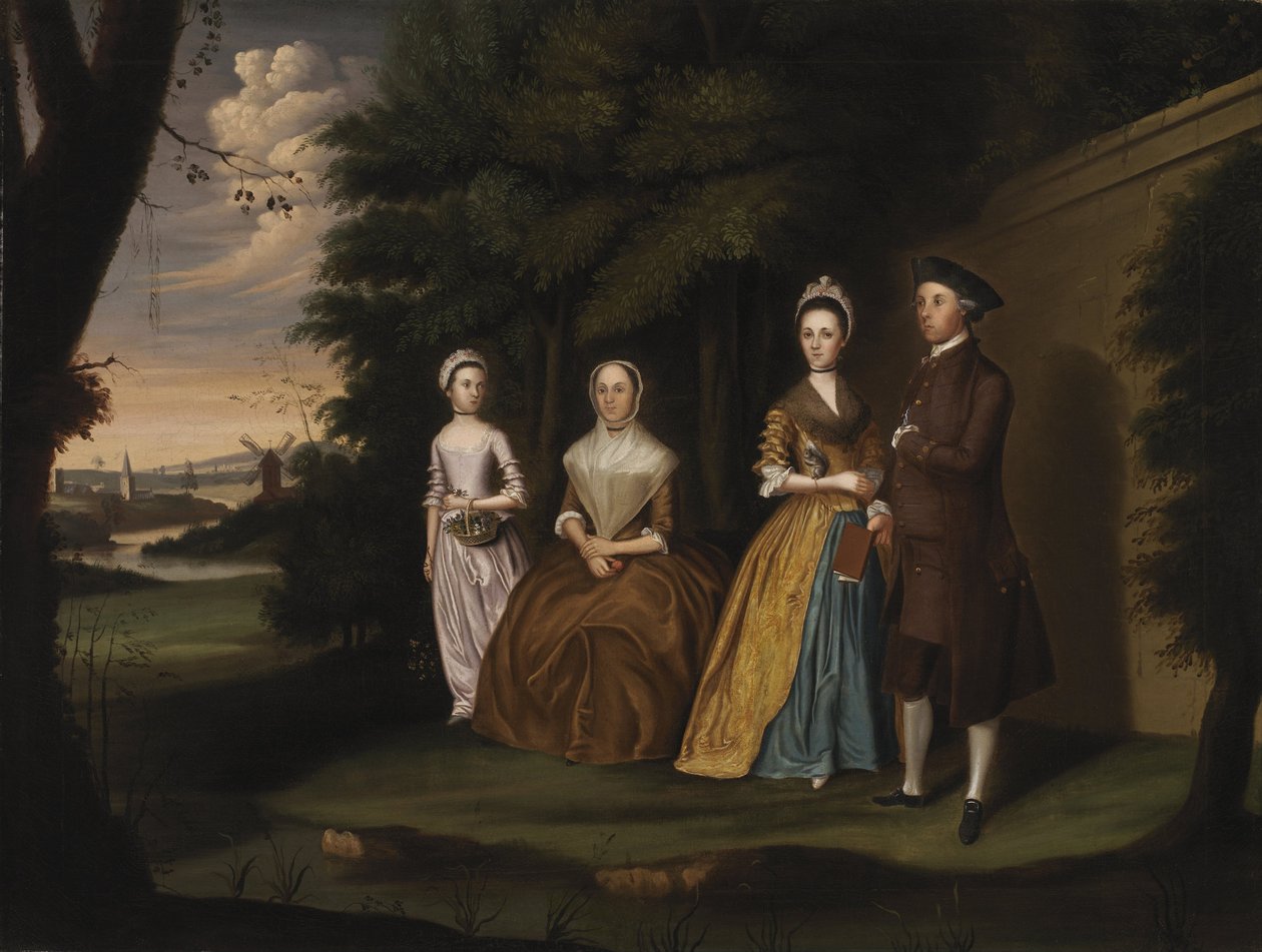 Rodzina Wileyów, 1771 autorstwa William Williams