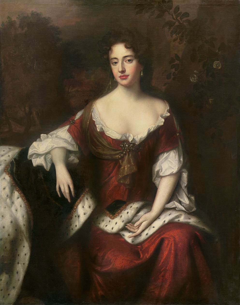 Portret Anny, królowej Wielkiej Brytanii i Irlandii autorstwa William Wissing or Wissmig