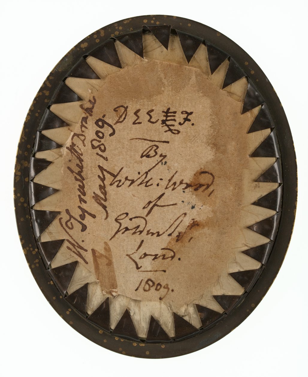 Kapitan (później podpułkownik) William Tyrwhitt-Drake (1785-1848), Royal Horse Guards, maj 1809 (miniatura na kości słoniowej) autorstwa William Wood