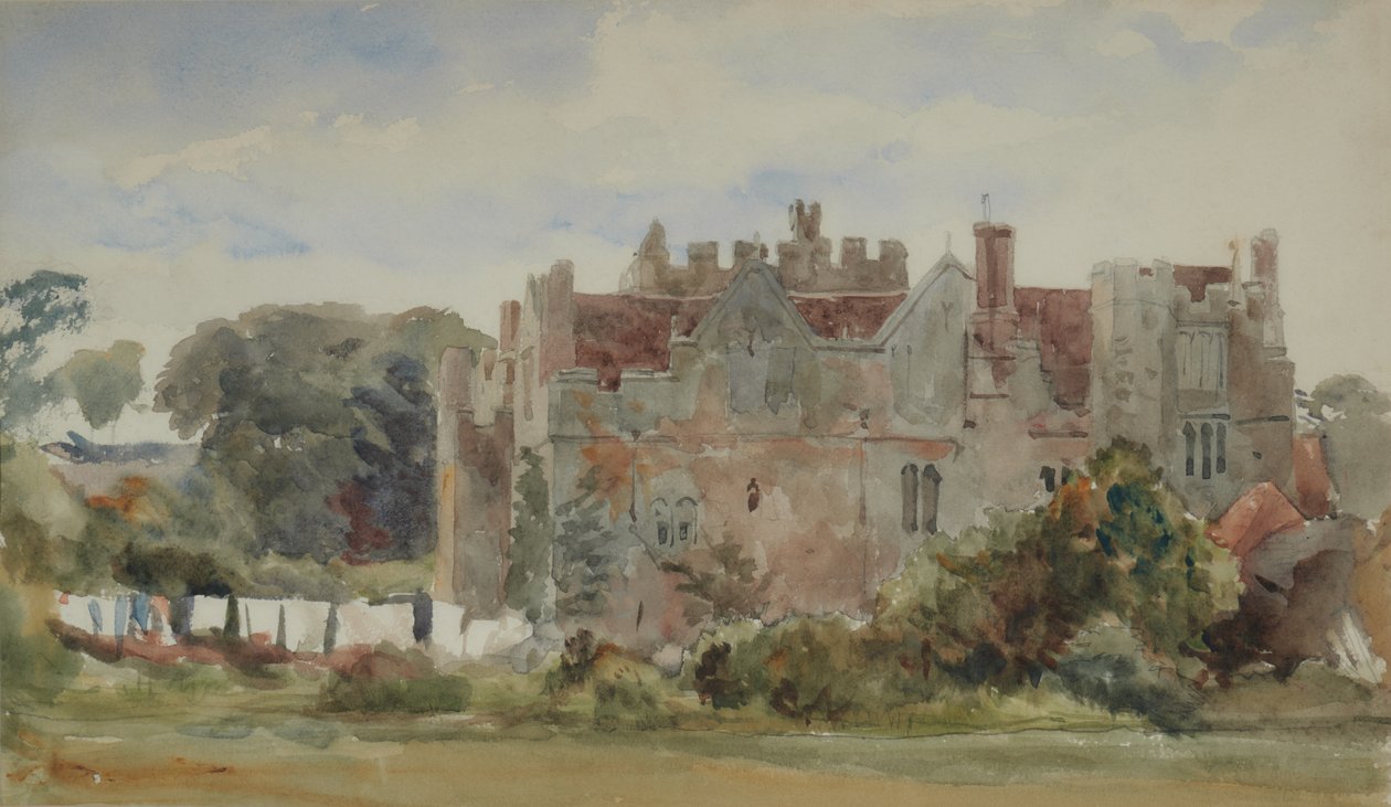 Zamek Hever autorstwa William Wood Deane