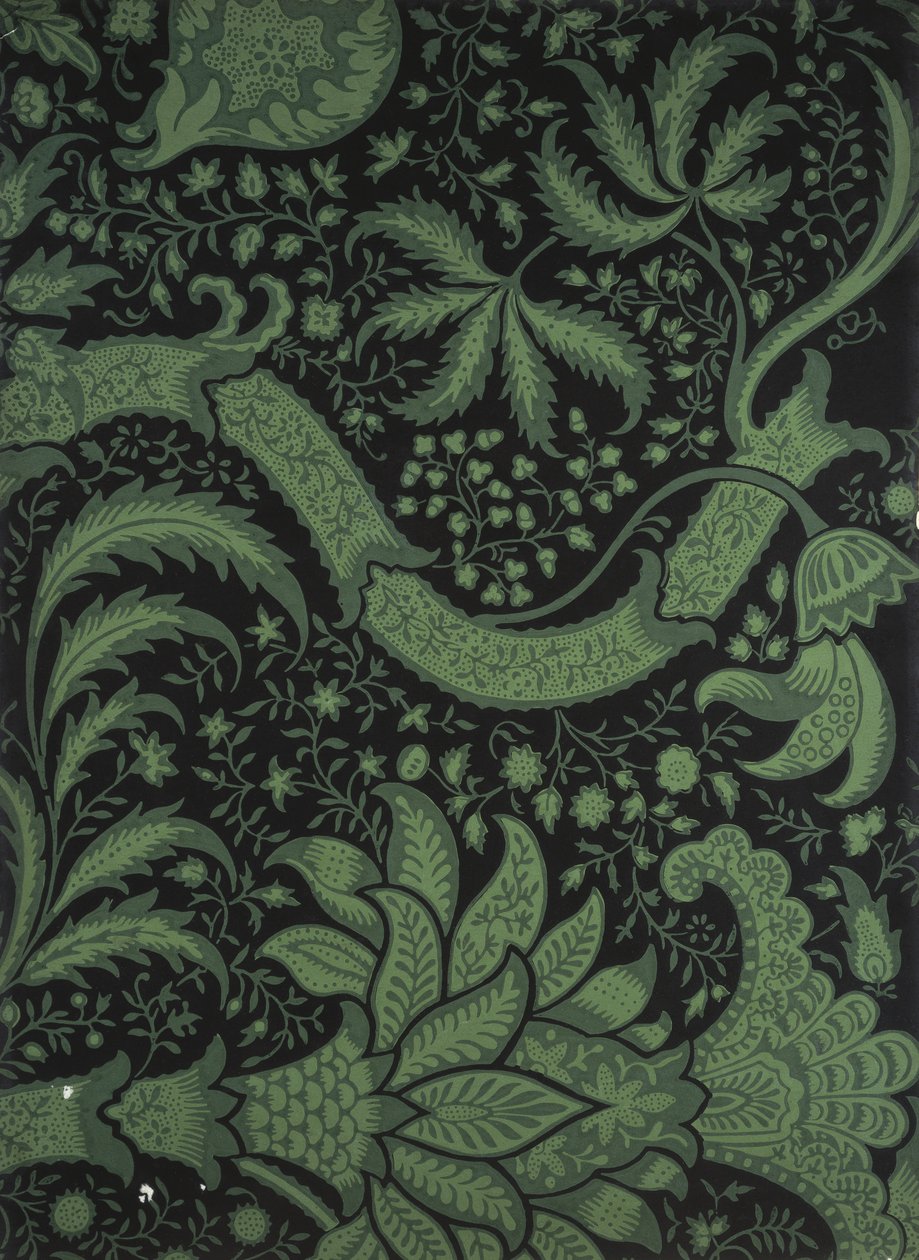 Wzornik tapet, przed 1917 (druk) autorstwa William and Company Morris