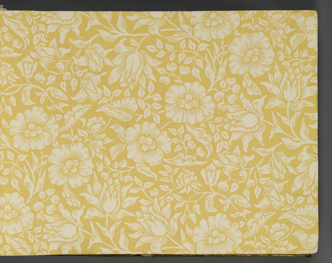 Wzornik tapet, przed 1917 (druk) autorstwa William and Company Morris