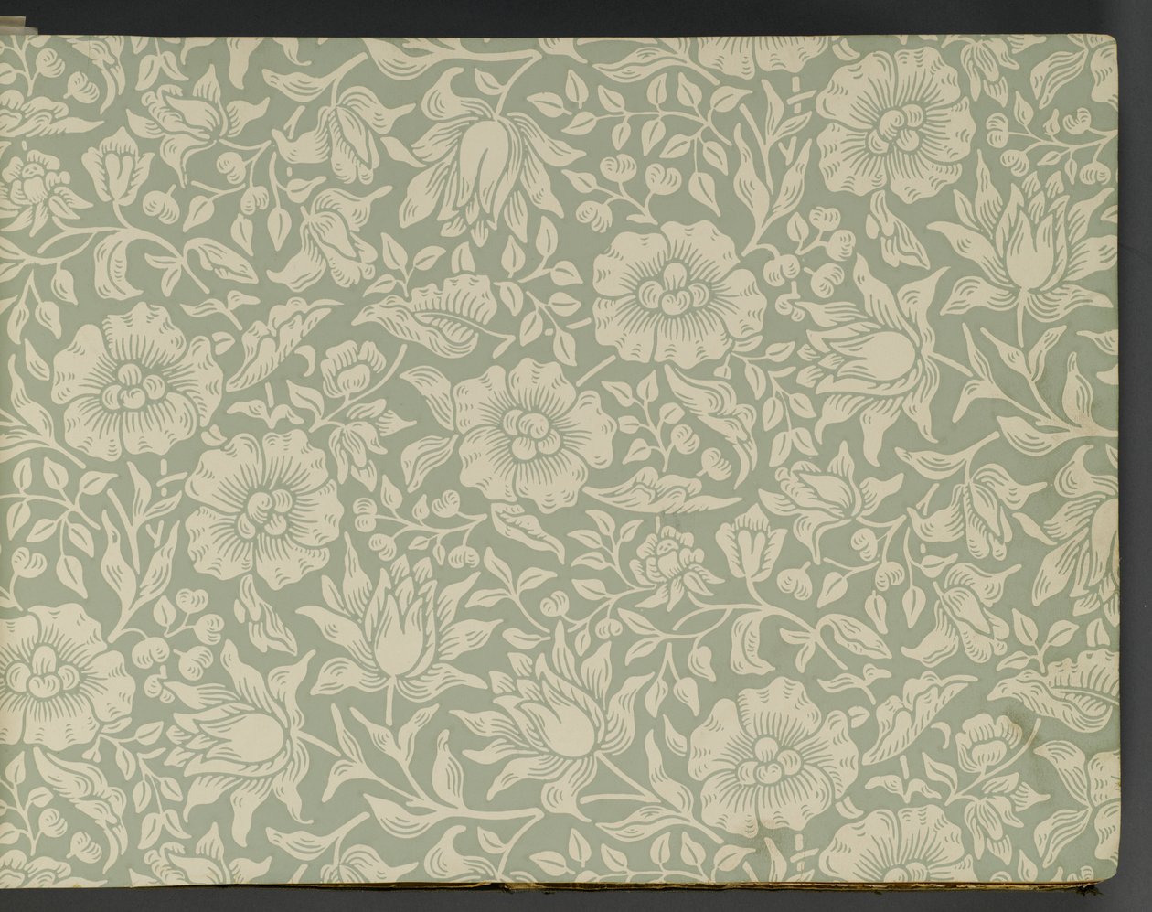 Wzornik tapet, przed 1917 (druk) autorstwa William and Company Morris