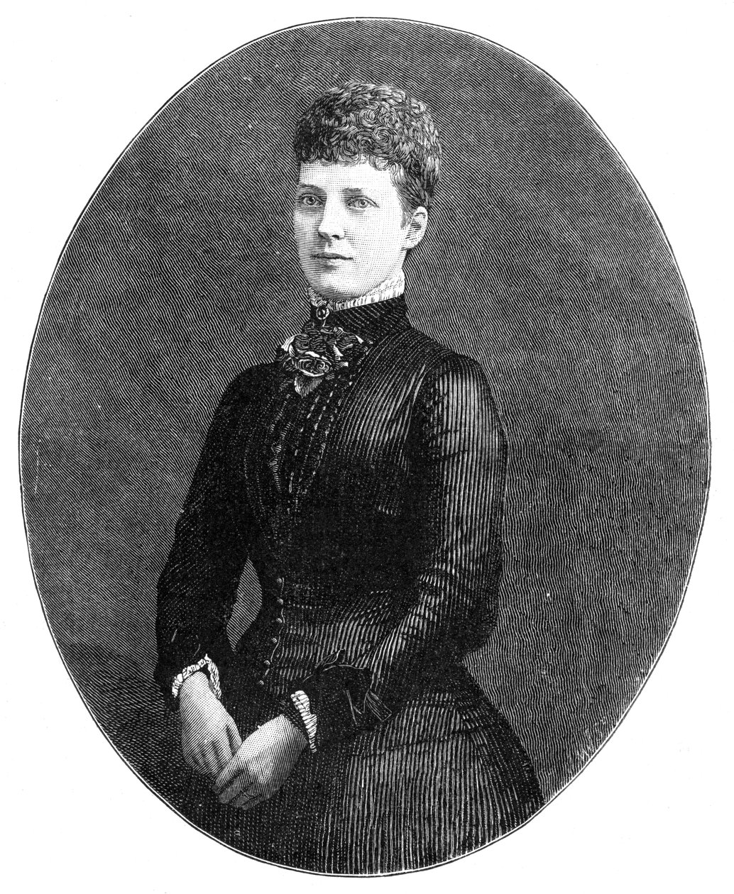 Aleksandra, księżna Walii, 1900. autorstwa William and Daniel Downey