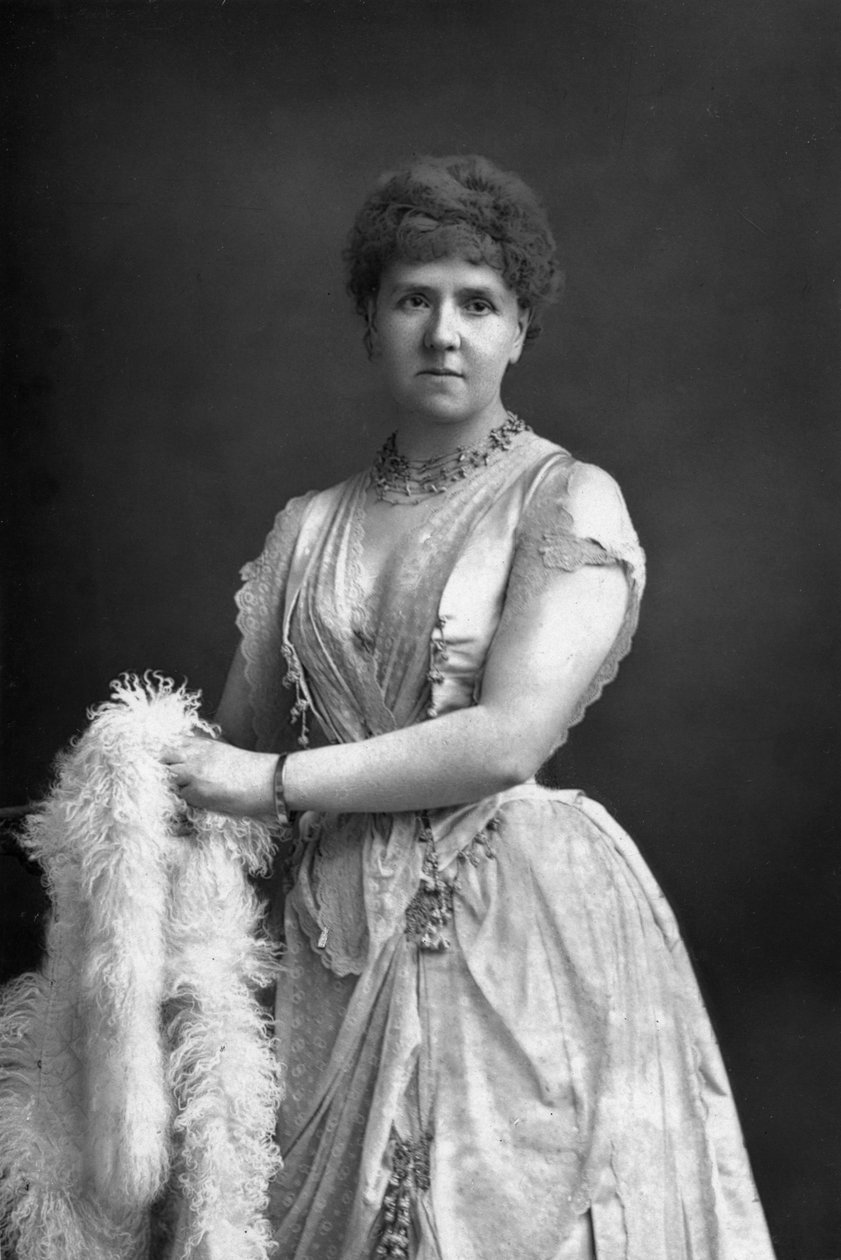 Anna Williams, piosenkarka, 1890. autorstwa William and Daniel Downey