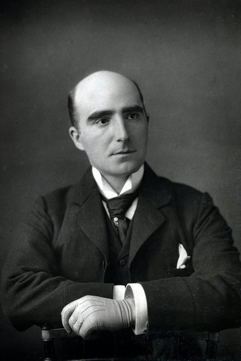 Arthur Wing Pinero, angielski dramaturg, c1890 autorstwa William and Daniel Downey
