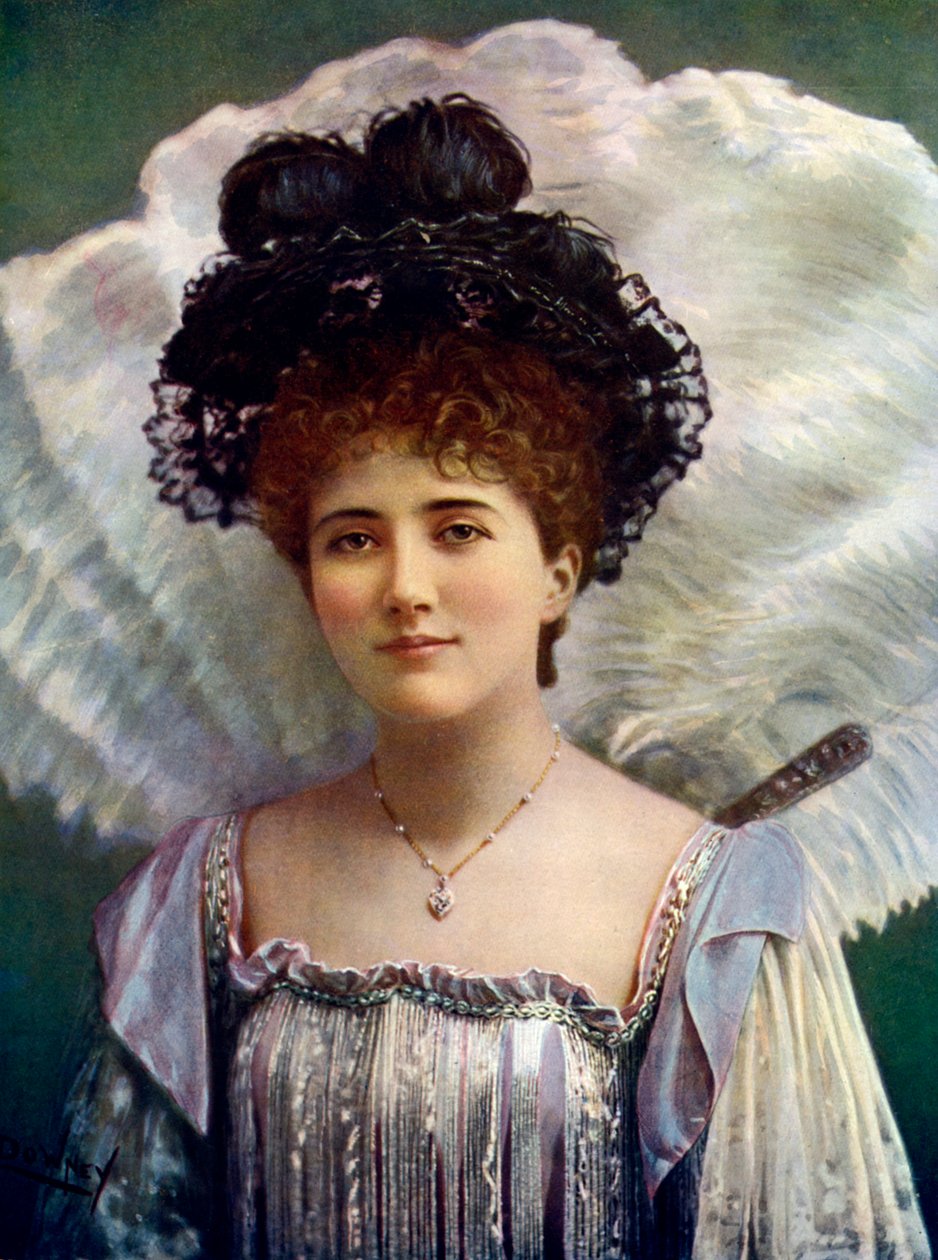 Ethel Matthews, aktorka, 1899-1900. autorstwa William and Daniel Downey
