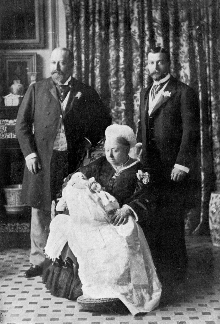 Cztery pokolenia rodziny królewskiej, 1894. autorstwa William and Daniel Downey